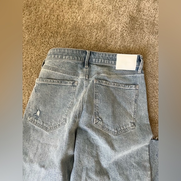 EXPRESS Light Blue Distressed Women's Jeans - Picture 9 of 10